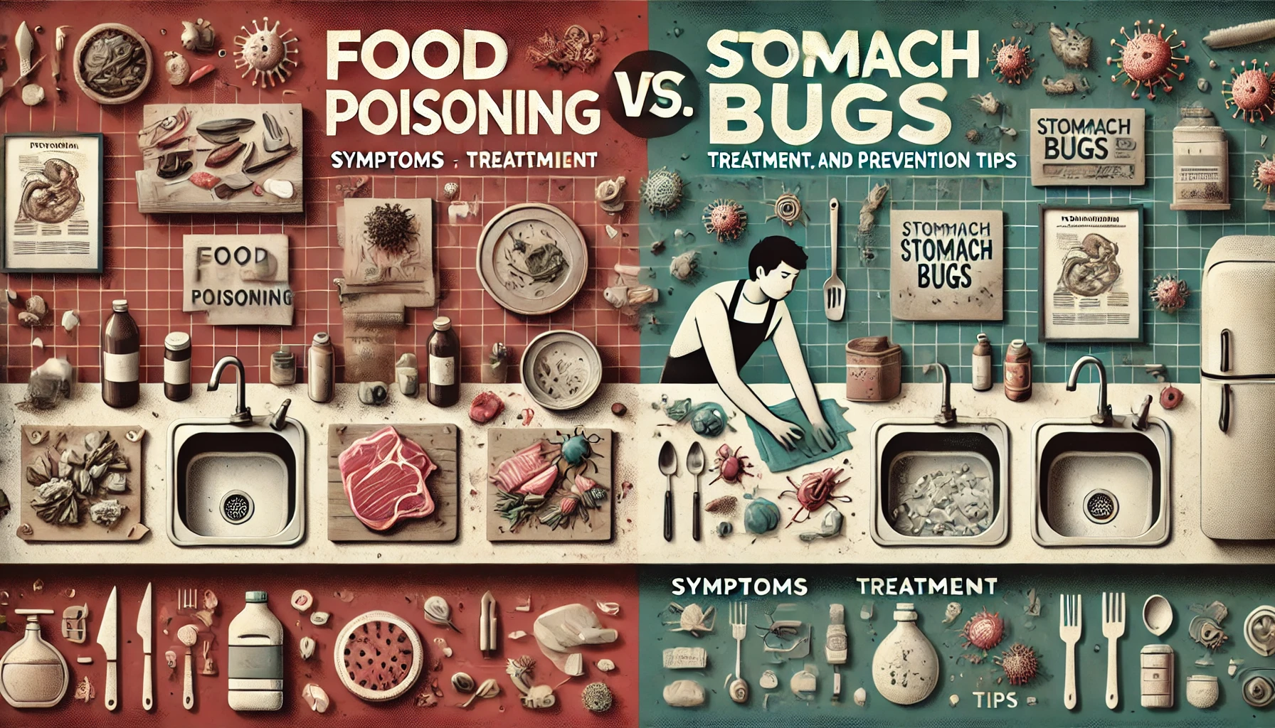 Food Poisoning vs Stomach Bug: Understanding the Differences