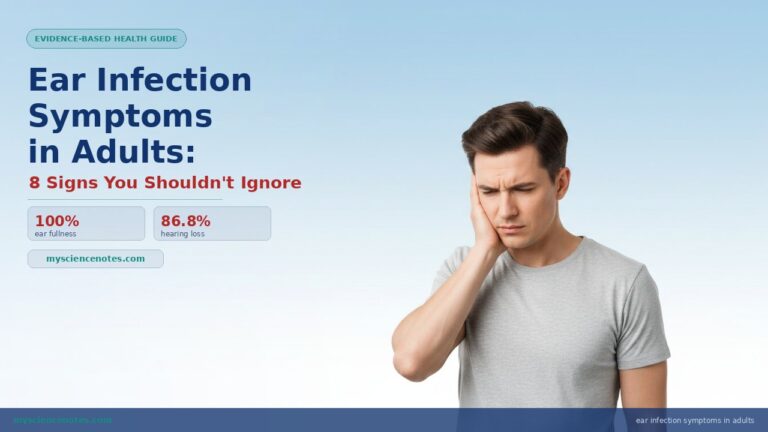 ear infection symptoms in adults