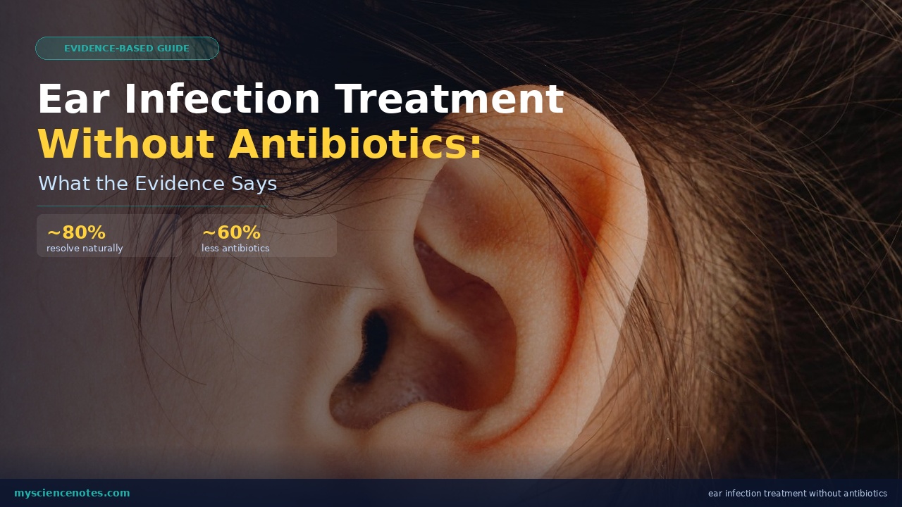 ear infection treatment without antibiotics